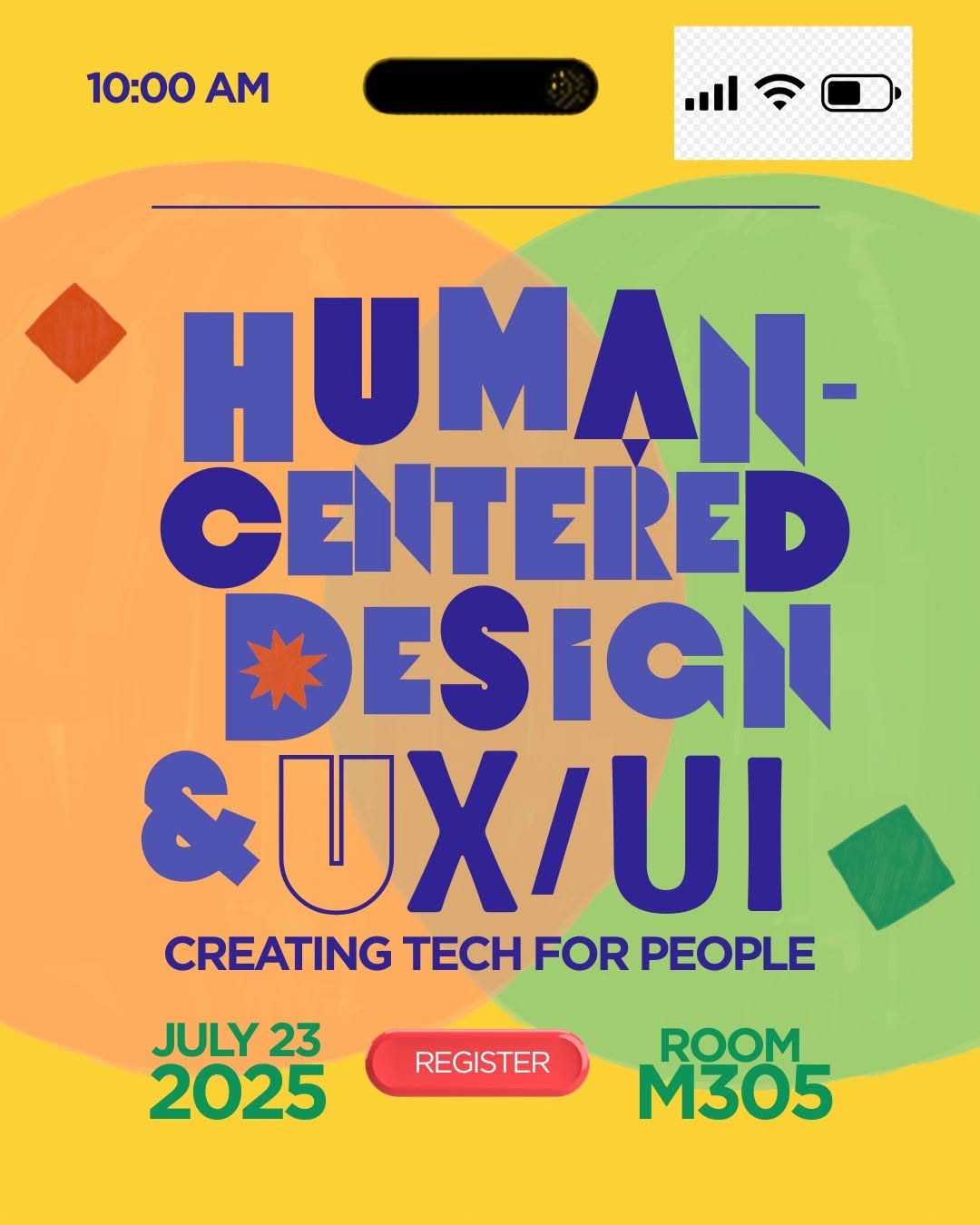 𝗛𝗨𝗠𝗔𝗡 𝗖𝗘𝗡𝗧𝗘𝗥𝗘𝗗 𝗗𝗘𝗦𝗜𝗚𝗡 𝗔𝗡𝗗 𝗨𝗜/𝗨𝗫: 𝗖𝗿𝗲𝗮𝘁𝗶𝗻𝗴 𝗧𝗲𝗰𝗵 𝗙𝗼𝗿 𝗣𝗲𝗼𝗽𝗹𝗲 𝗦𝗲𝗺𝗶𝗻𝗮𝗿