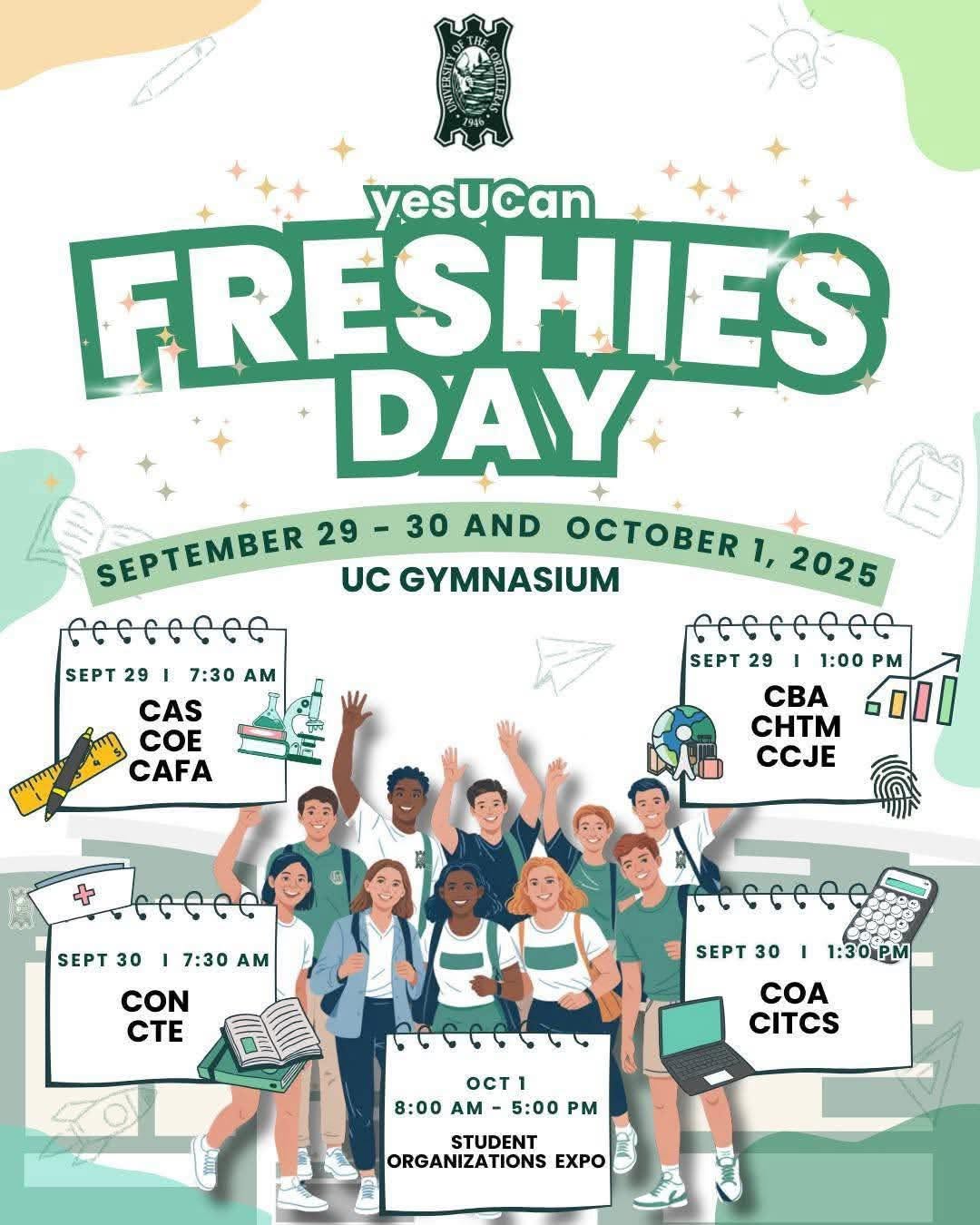 YesUCan Freshies Day